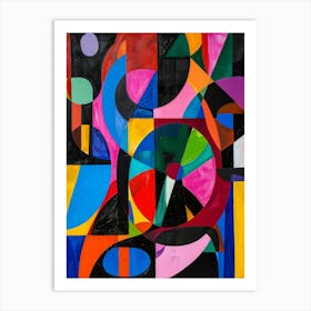 Abstract Painting 876 Art Print