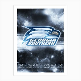 Georgia Southern Eagles Art Print