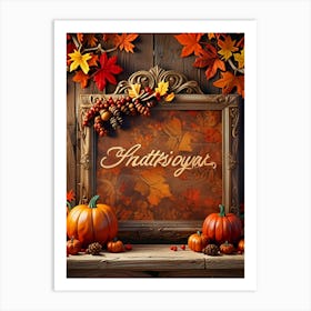 Thanksgiving Art Print