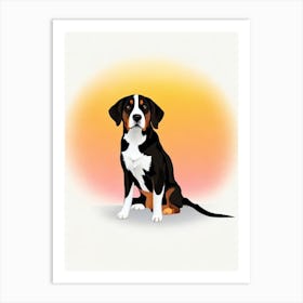 Entlebucher Mountain Dog Illustration Dog Art Print