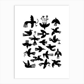 The Birds Art Print