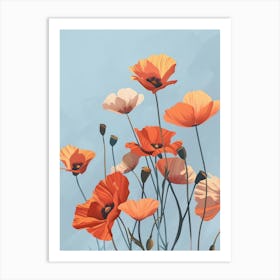 Poppies 30 Art Print