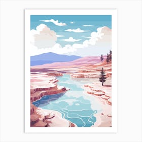 Pamukkale 1 Art Print