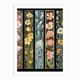 William Morris Flowers 1 Art Print