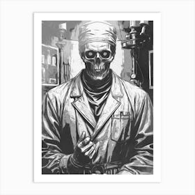 Doctor Fear Art Print