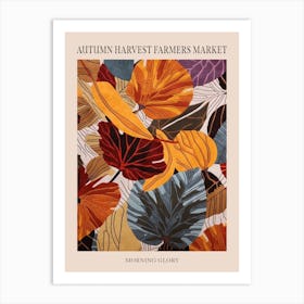 Fall Botanicals Morning Glory 1 Poster Art Print