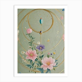 Flowercatcher Art Print