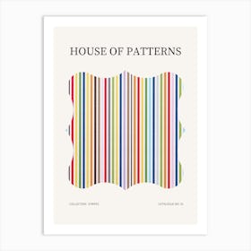 Stripes Pattern Poster 33 Art Print