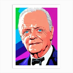 Anthony Hopkins Pop Movies Art Movies Art Print