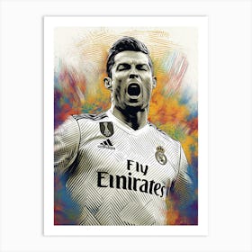 Ronaldo Art Print