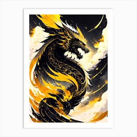 Dragon Wallpaper Art Print
