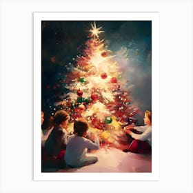 Christmas Tree 50 Art Print