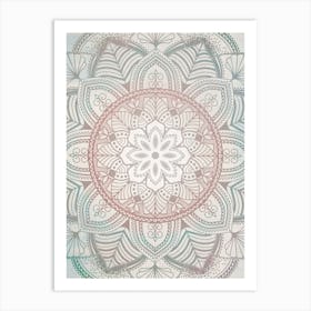 Mandala Art Print by Aga Szafranska Art Print