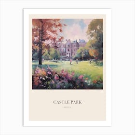 Castle Park Bristol 2 Vintage Cezanne Inspired Poster Art Print