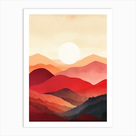 Watercolour 2 Art Print