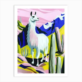 Llama 8 Art Print