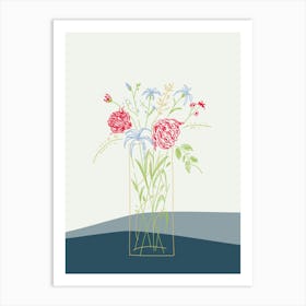 Flowers In A Vase 83 Art Print