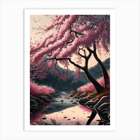 Cherry Blossoms 2 Art Print