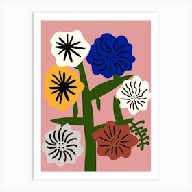 Multicolor Bloom Art Print