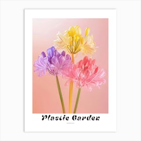 Dreamy Inflatable Flowers Poster Agapanthus 4 Art Print