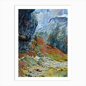 Rocky Mountain Stream Art Print