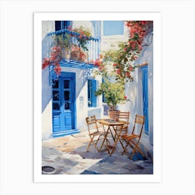 Blue Door 12 Art Print