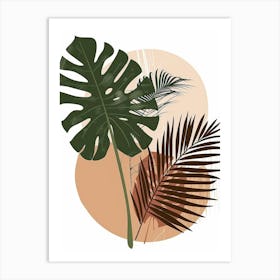 Tropical Leaves 152 Art Print