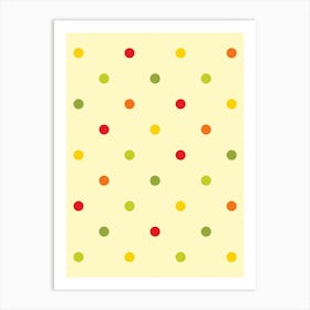 Polka Dots Art Print