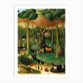 Forest 33 Art Print