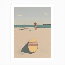 Sand And Surf Art Print