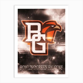 Bowling Green Falcons Art Print