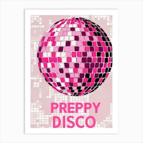 Preppy Disco Art Print