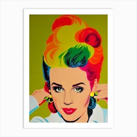 Molly Ringwald Colourful Pop Movies Art Movies Art Print