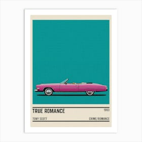 True Romance Movie Car Art Print