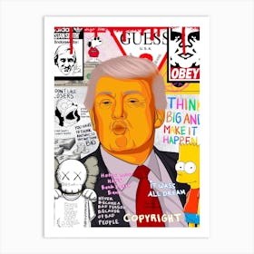 Donald Trump Art Print