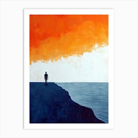 I Stand Alone, Minimalism 1 Art Print