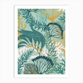 Marine Garden Art Print