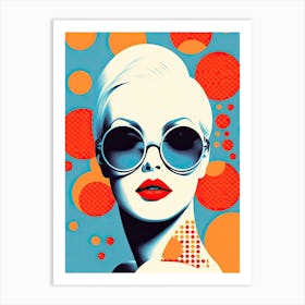 Pop Art Anthems: USA's Empowered Women Art Print