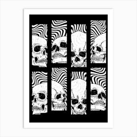 Skulls Collection Art Print