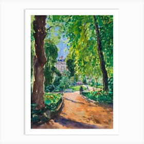 Hyde Park London Parks Garden 5 Painting Art Print