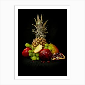 Fruit And Pomegranate Art Print