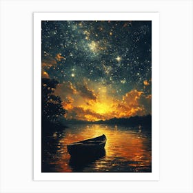 Starry Night 26 Art Print