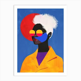 Portrait Of A Woman 94 Art Print