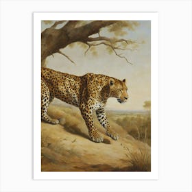 Leopard In The Wild Art Print
