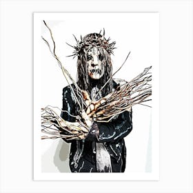 Joey Jordison slipknot band music 4 Art Print