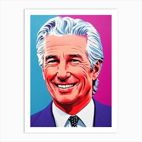 Richard Gere Pop Movies Art Movies Art Print