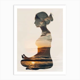 Meditation Yoga Art Print