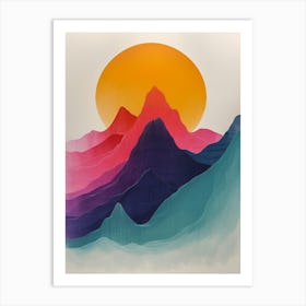 'Sunrise' 68 Art Print