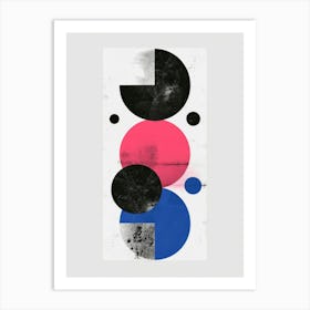 Abstract Circles 68 Art Print