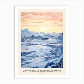 Vatnajkull National Park Iceland 2 Poster Art Print